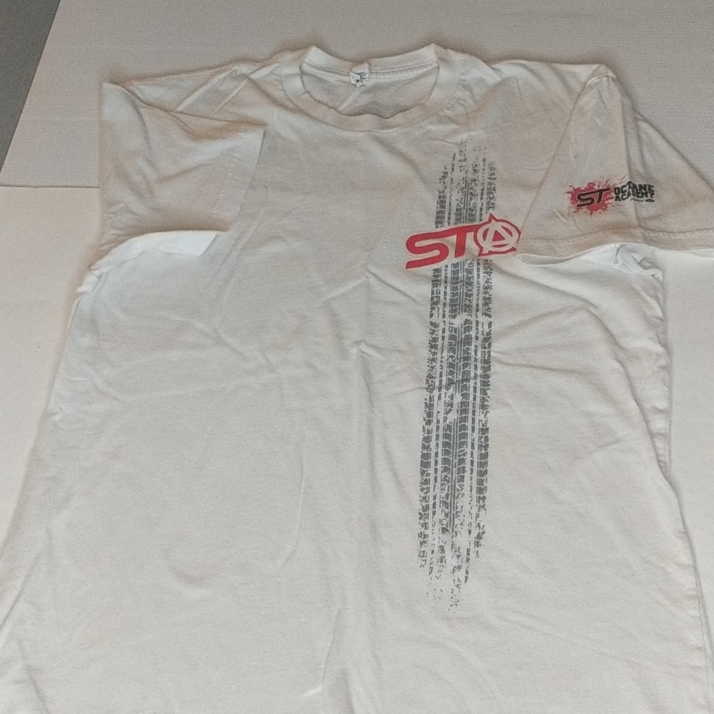 White Ford Racing Octane Academy t-shirt size S